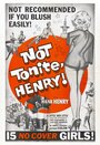 Not Tonight Henry (1960) трейлер фильма в хорошем качестве 1080p